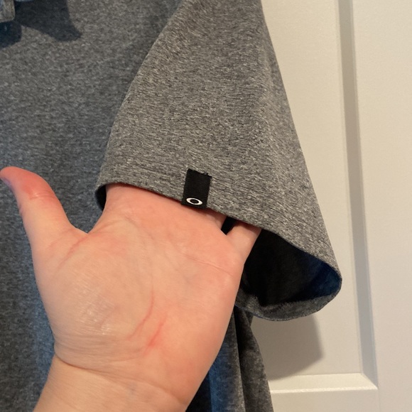 Oakley regular fit XXL Heather gray polo - Picture 3 of 7